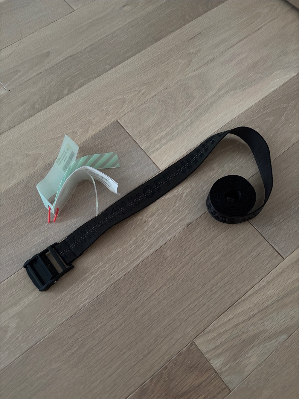 OFF-WHITE Utility Belt Black New